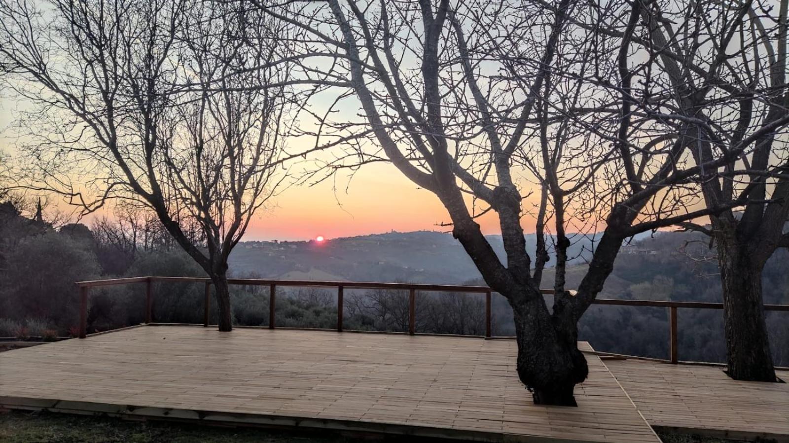 "Cara Pace" In Collina Per Famiglie Bed and Breakfast Montefiore Conca Eksteriør billede